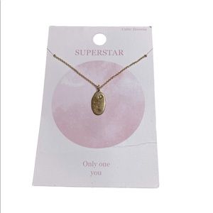 SUPERSTAR Charm Necklace “Only One You”